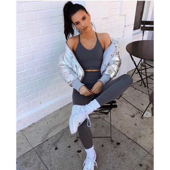 Set Active Pants - ✖️SOLD✖️Set Active ribbed too in slate Small